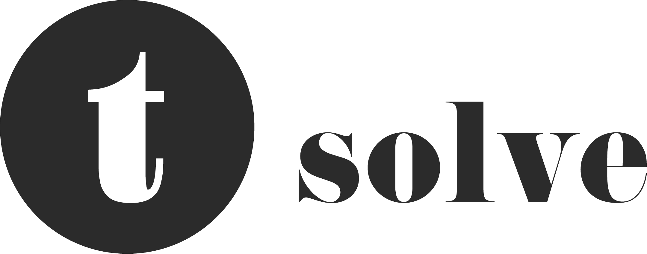 Logos T- Solve negro